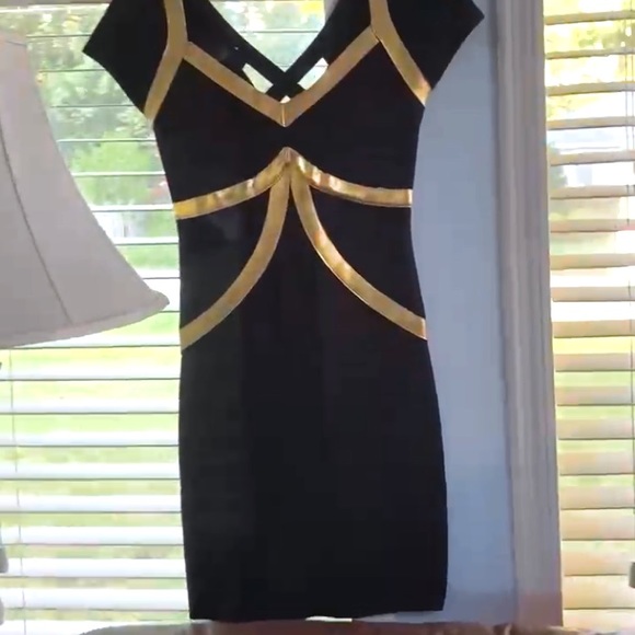 Bebe Bandage Mini Dress - Picture 2 of 11